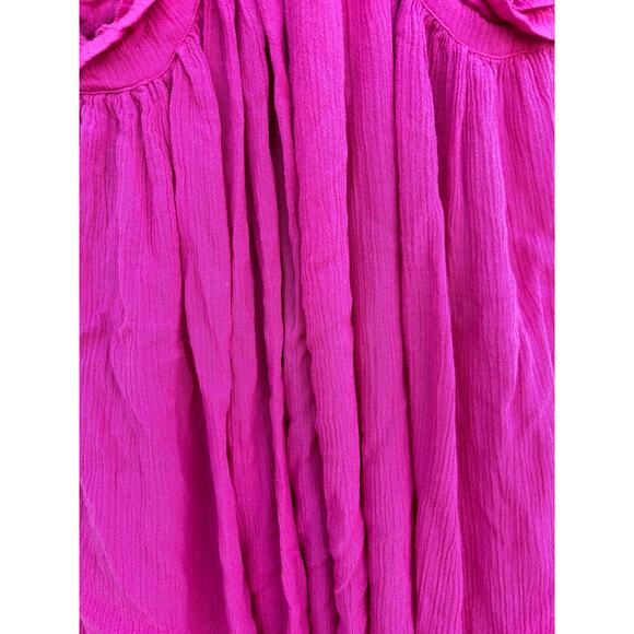 Saltwater Solids O'Neill Pink Fuchsia Mini Dress, Sz XL - Picture 8 of 8